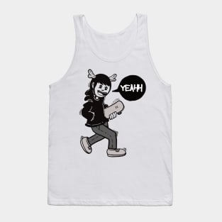 DEER BOY SKATEBOARDER Tank Top